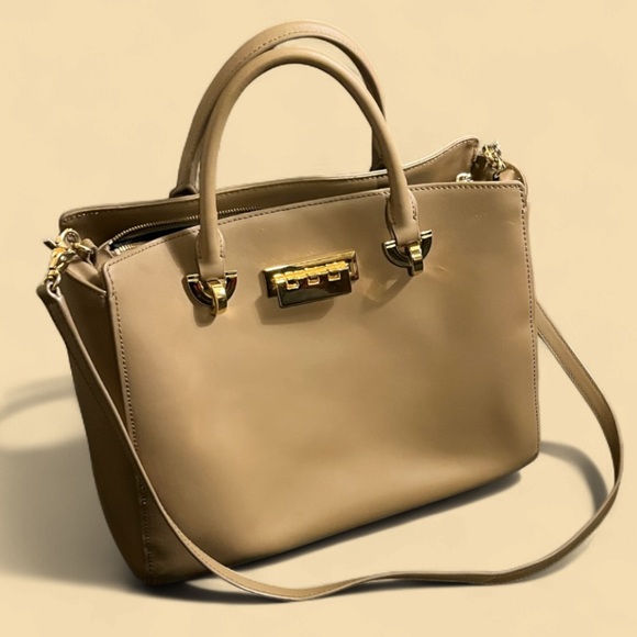 Zac Zac Posen Eartha Leather Barrel bag - Picture 1 of 7